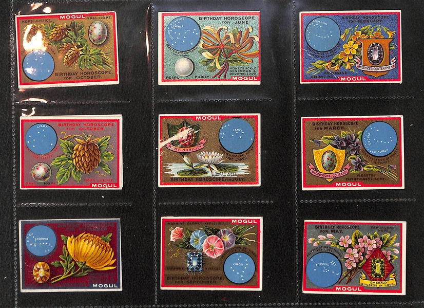 Lot Of 179 1910 Cigarette Cards Of States/Countries/Places